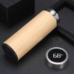 500ml Smart Thermos Cup (Wood Finish)