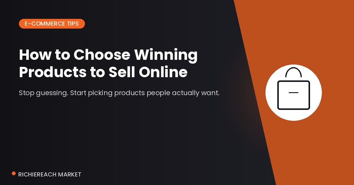 How to choose winning products to sell online in Nigeria
