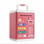 Fingerprint ATM Bank Money Box for Kids - Financial Education Toy with Personalized Account, Birthday Gift for Ages 6-12
