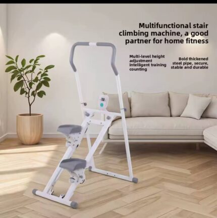 Indoor Foldable Stepper Climber – Multifunctional Slope Climbing Machine for Home