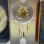 Luxury Crystal Stone Wall Frame with Light and Remote Control - 140x70cm