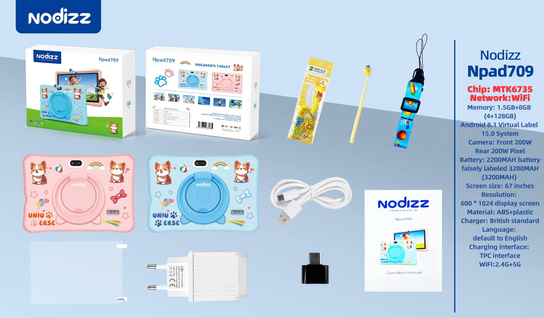 Nodizz Npad709 7-Inch Tablet Nodizz Npad709 7-Inch Tablet