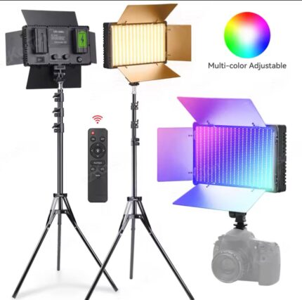 U600 RGB LED Portable Panel Light for TikTok, YouTube, Live Streaming, Video Recording & Photography