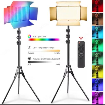 U800 RGB LED Photo Studio Light - Portable Panel Lamp for TikTok, YouTube & Game Live Streaming