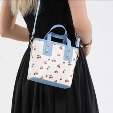 Women's Bucket Bag – Korean Style Crossbody Shoulder Handbag by Herry Design